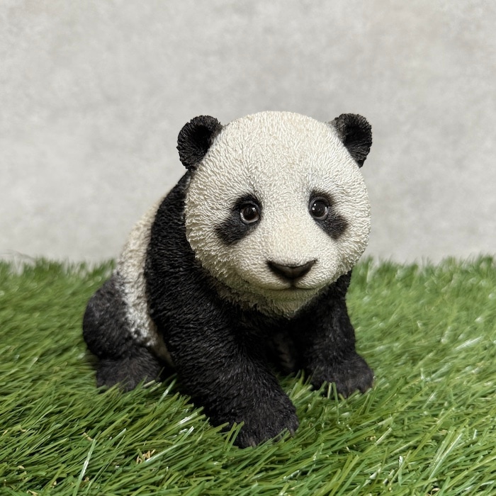 パンダ 本物の様！毛並みが可愛いです！オブジェ 置き物 インテリア