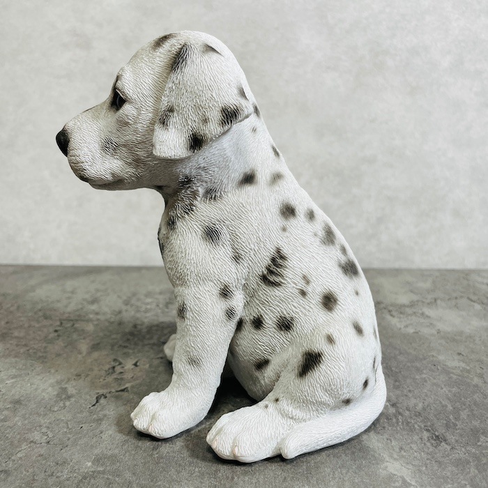 かわいい 犬 置物 お座り ダルメシアン woobia ウービア イヌ おしゃれ