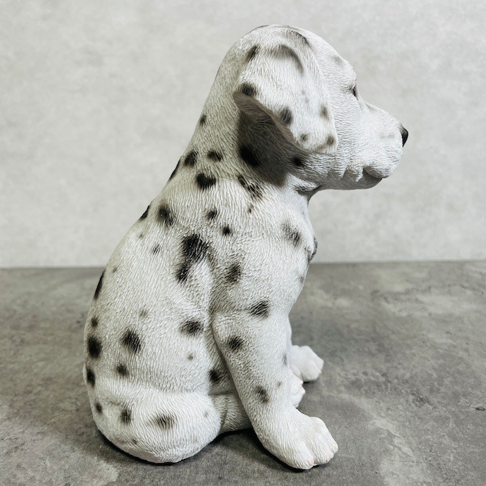 かわいい 犬 置物 お座り ダルメシアン woobia ウービア イヌ おしゃれ