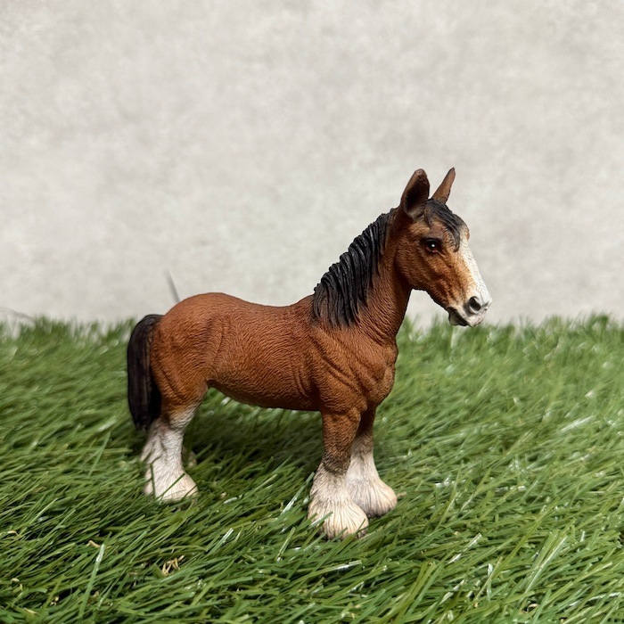 置物 立つブラウン馬 かわいい woobia ウービア おしゃれ ガーデン