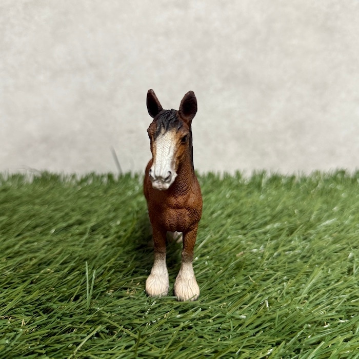 置物 立つブラウン馬 かわいい woobia ウービア おしゃれ ガーデン