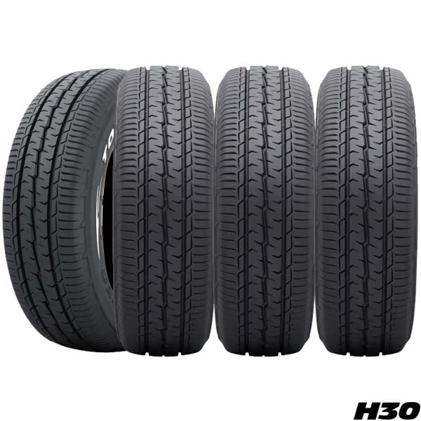 215/65R16C 109/107R〈4本〉｜トーヨー H30｜バン用インチアップ 