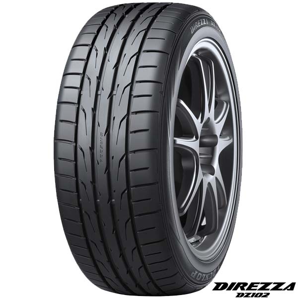 2023年製　ダンロップ　ディレッツァ　DZ102　225/45R18　4本 DIREZZA 【並行輸入品】225/45R18 4本セット 2025年製造 新品サマー