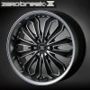 【ハイエース用アルミホイール】ゼロブレイク X(zerobreak X)《18インチ×7.5(4枚)》