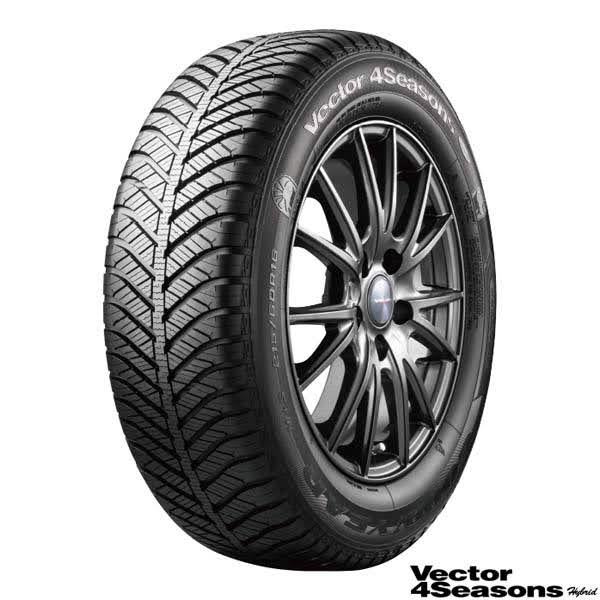 215/60R16 95H〈4本〉｜グッドイヤー Vector 4Seasons Hybrid｜オール