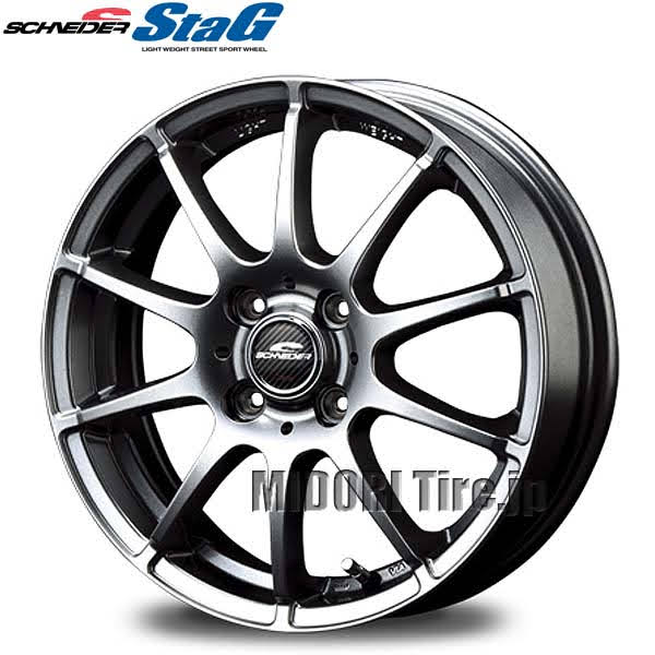 SCHNEIDER StaG｜16インチ×6.0〈4枚〉｜シュナイダー スタッグ｜軽量