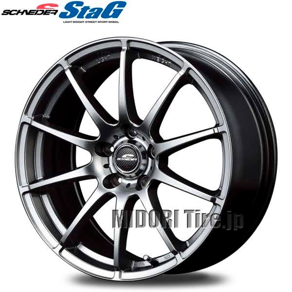 SCHNEIDER StaG｜18インチ×7.0〈4枚〉｜シュナイダー スタッグ｜軽量