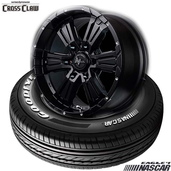 Х215/60R17C 109/107Rååɥ䡼EAGLE #1 NASCAR NITRO POWER CROSS CLAW(SBPD)åۥ4ܥå