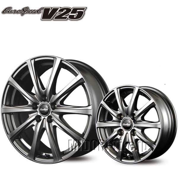 Eurospeed社製　アルミホイール　17インチ　4本 マルカサービス ホイール4本セット MID Euro SPEED F10 (MG0) 17インチ