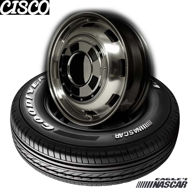 Goodyear Eagle 195/80R15 タイヤ ホイール付き4本セット Goodyear Eagle 195/80R15 タイヤ ホイール付き4本セット