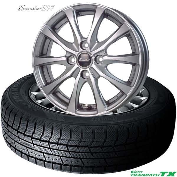 165/60R15 77Q��4�ܥ��åȡӡåȡ��衼Winter TRANPATH TX & Exceeder E07�åߥ˥Х�/SUV�ѥ����åɥ쥹��������ۥ����륻�å�