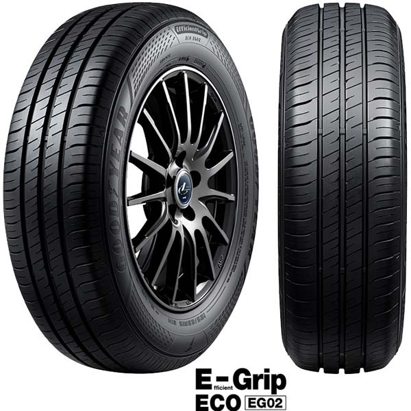 185/65R15 88H〈4本〉｜グッドイヤー Efficient Grip〈エフィシェント 