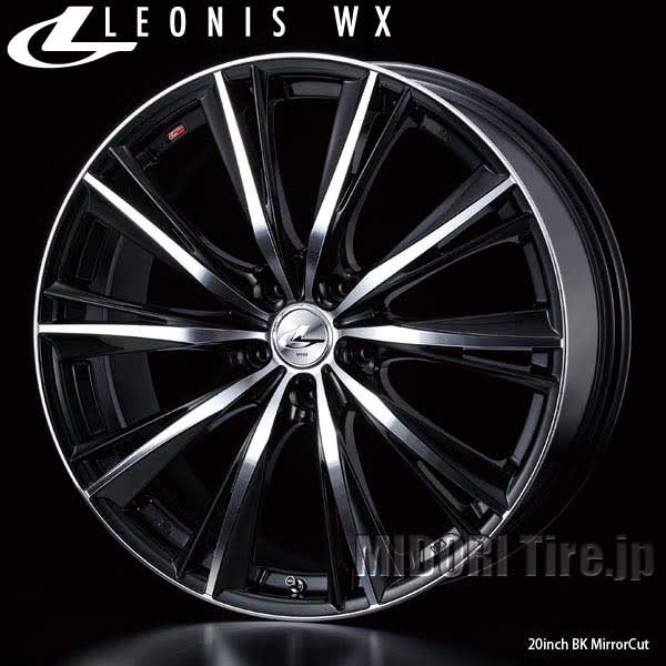 とっち　Wedsレオニス WX 19インチ　タイヤホイール4本　美品 WEDS ホイール4本セット Weds ウェッズ LEONIS レオニス WX 19
