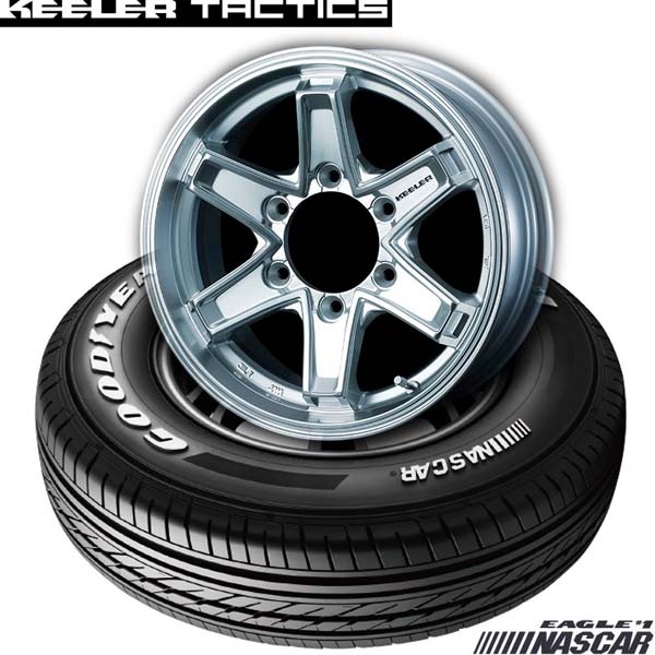 ϥ215/65R16C 109/107Rååɥ䡼EAGLE #1 NASCAR WEDS KEELER TACTICSåۥ4ܥå