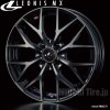 Weds LEONIS MX| 16インチ×6.0〈4枚〉|ドレスアップホイール〈レオニス・エムエックス〉〈PBMC/TI〉