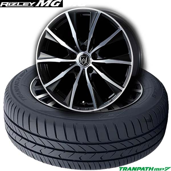 ߥ˥Хѡ215/70R16 100HTRANPATH mp7 & WEMG RIZLEY MGåۥ4ܥå