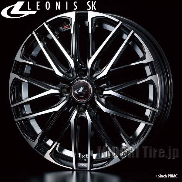 Weds LEONIS SK｜ 17インチ×6.5〈4枚〉｜ドレスアップホイール