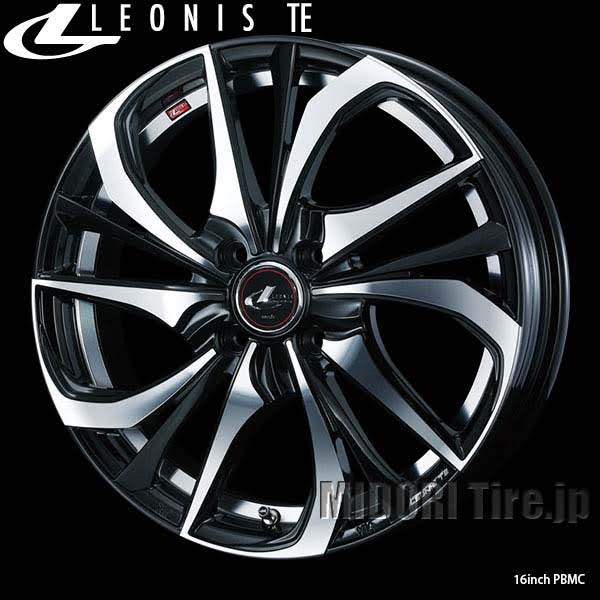 Weds LEONIS TE｜ 16×5.0 +45 100 5H〈4枚〉｜ドレスアップホイール 