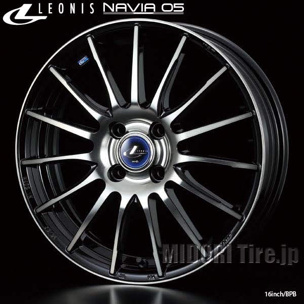 Weds LEONIS NAVIA 05| 15×4.5 +45 100 4H〈4枚〉|軽自動車用 Weds LEONIS NAVIA 05| 15×4.5 +45 100 4H〈4枚〉|軽自動車用