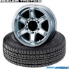 キャラバン｜195/80R15 107L〈4本セット〉｜ハンコック WINTER RW06 & KEELER TACTICS｜スタッドレスタイヤ＆ホイールセット|■タイプ別《セット》|【スタッドレスタ