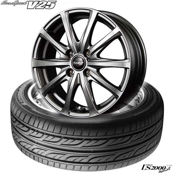 165/50R15 73Vååɥ䡼EAGLE LS2000 HybridҥեȡӡEuroSpeed V25åۥ4ܥå