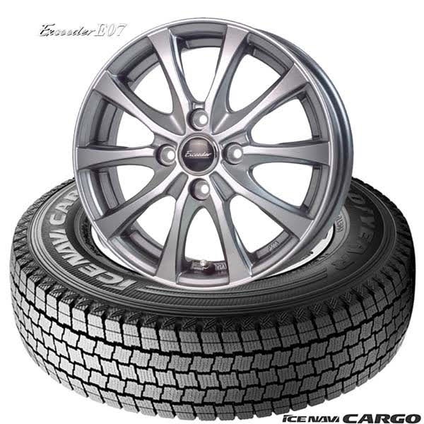 GOODYEAR 冬タイヤ ICENAVI CARGO 155/80R14 4本（4本 スタッドレス 