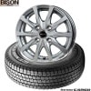 NV200・デリカD3｜175/80R14 99/98N〈4本セット〉｜グッドイヤー ICENAVI CARGO & BISON BN-02｜スタッドレスタイヤ＆ホイールセット|■タイプ別《セット》|