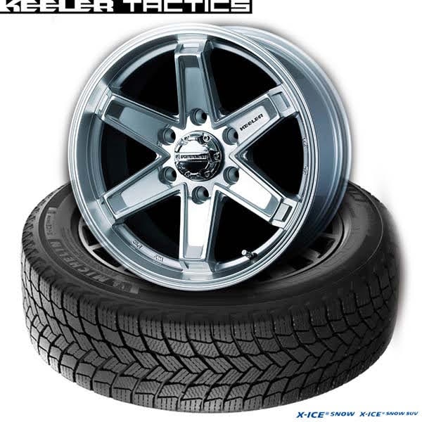 265/60R18 110T��4�ܥ��åȡӡåߥ����� X-ICE SNOW SUV & KEELER TACTICS�å����åɥ쥹��������ۥ����륻�åȡ�4��4