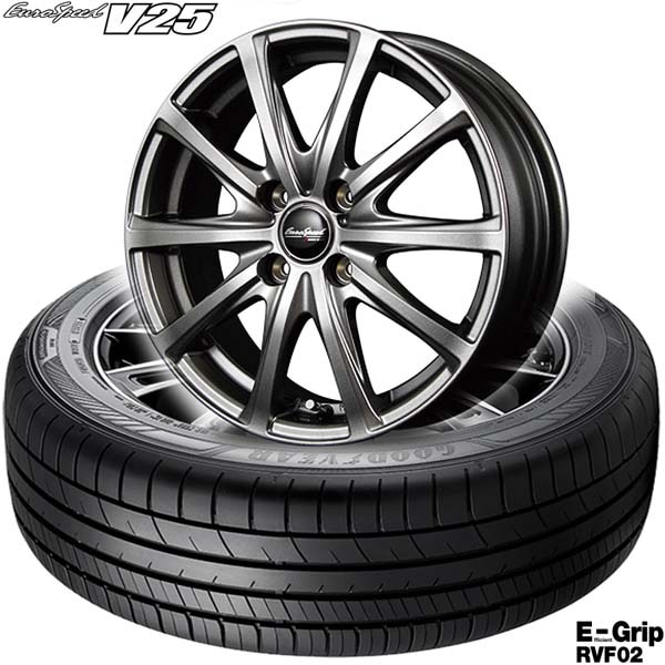 グッドイヤー EfficientGrip RVF02 185/55R16 83V サマータイヤ 1本