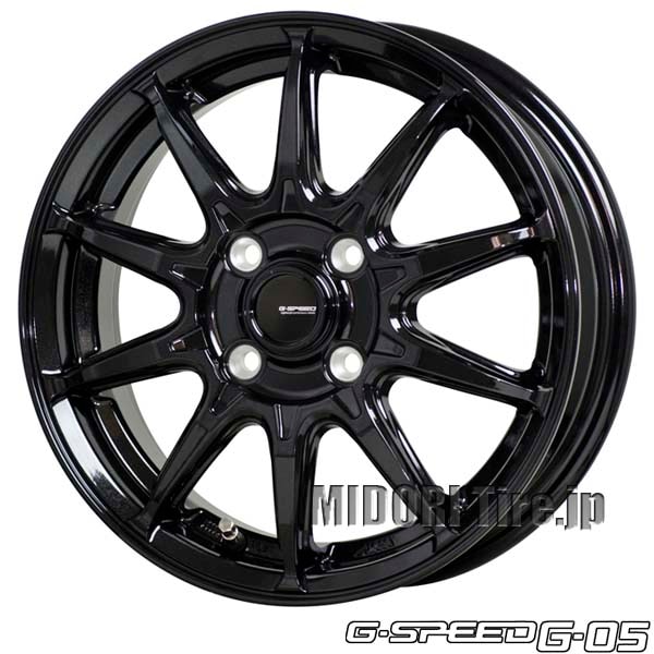 G.speed G-05｜14インチ×5.5〈4枚〉｜〈ジースピード G-05〉アルミ 