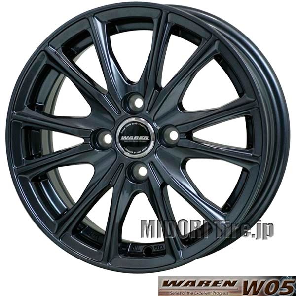 WAREN W05｜12インチ×3.5〈4枚〉｜〈ヴァーレン W05〉軽自動車用 