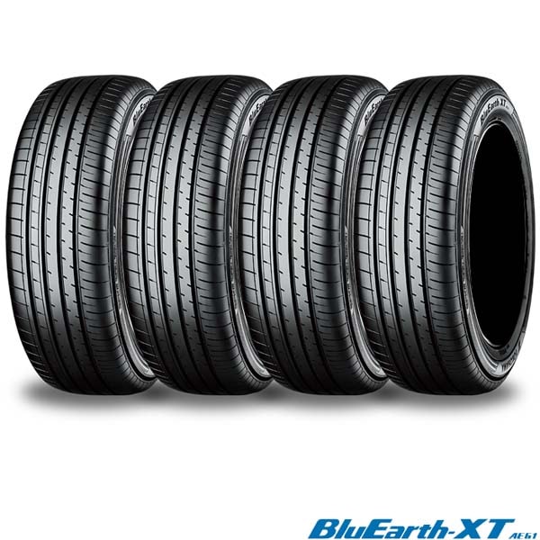 215/60R17 ヨコハマタイヤ BluEarth RV02 4本セット 送料無料 ブルー