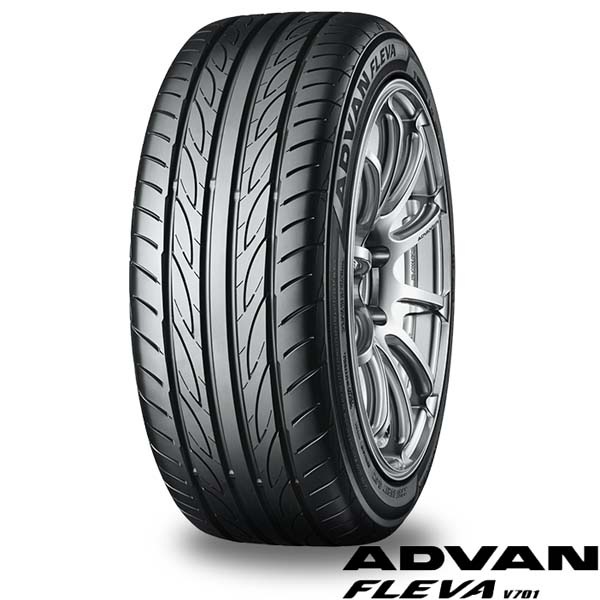 宅配 235/45R17 97W〈4本/2本〉｜ヨコハマADVAN V701 FLEVA タイヤ・ホイール