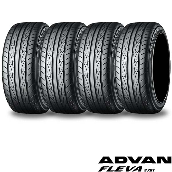 すずらん ヨコハマタイヤ ヨコハマ ADVAN FLEVA V701｜195/50R16 84V｜アドバン・フレバ｜スポーティタイヤ 