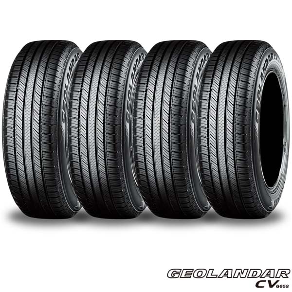 225/65R17 102H〈4本〉｜ヨコハマGEOLANDAR CV G058｜クロス