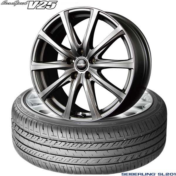 225/45R18 セイバーリング SL201 タイヤホイールセット