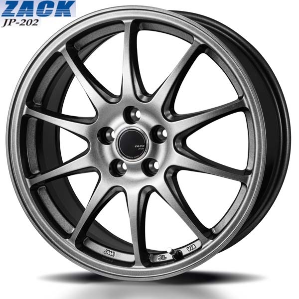 ZACK JP-202｜18インチ×8.0〈4枚〉｜ザック JP-202｜アルミホイール