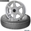 �����Х��195/80R15 107L��4�ܥ��åȡӡå���� Winter PortTran CW61 &BISON BN-04�å����åɥ쥹��������ۥ����륻�å�