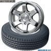 キャラバン｜195/80R15 107L〈4本セット〉｜トーヨーDELVEX 935 & MAD CROSS MC-76｜スタッドレスタイヤ＆ホイールセット|■タイプ別《セット》|【スタッドレスタイヤ