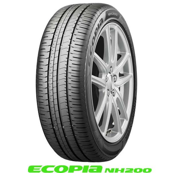 225/55R17 97V〈4本〉ブリヂストンECOPIA NH200｜低燃費タイヤ〈AA-b 