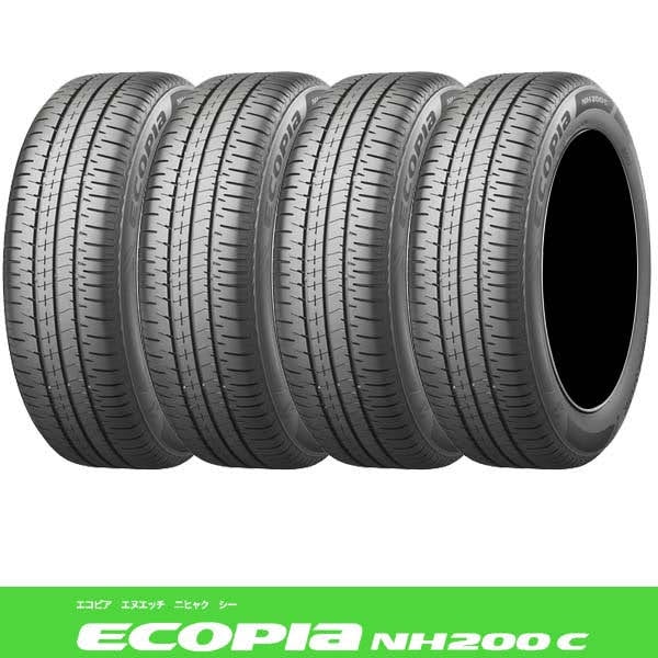 165/70R14 81S〈4本〉ブリヂストンECOPIA NH200 C｜低燃費タイヤ〈A-b  