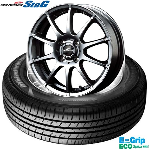165/65R14 79Sååɥ䡼E-Girp Eco EG01ҥǳ񥿥ӡSCHNEIDER StaGåۥ4ܥå