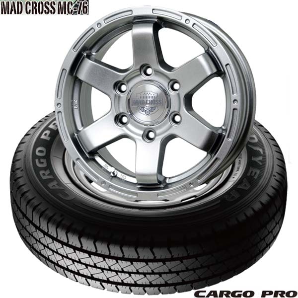 195/80R15 スチールホイールとキャップ　釘が刺さっているが空気抜けなし 0000000181772_Jpc2VWv.jpg