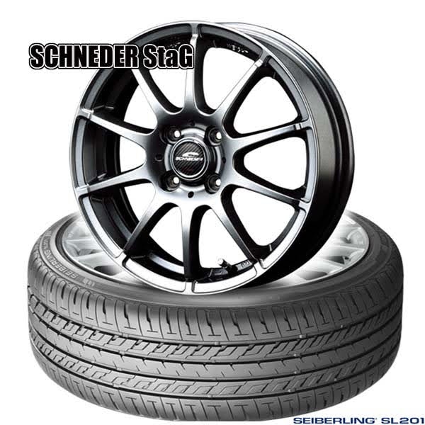SEIBERLING SL201 205/55R16 4本[取付・メンテナンス＋パンク
