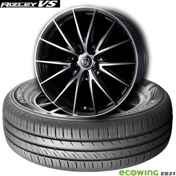 185/65R15 88Hå ecowing ES31ҥ󥰡ӡWEDS RIZLEY VSҥå 饤ĥ졼 ֥ӡåۥ4ܥå