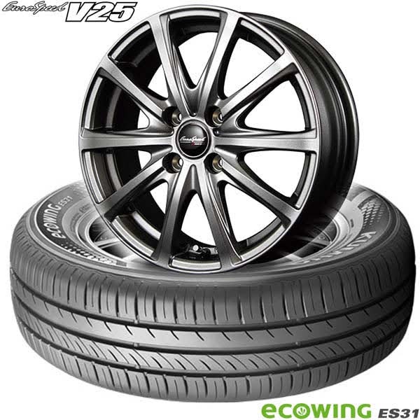 165/65R14 79Tå ecowing ES31ҥ ES31ӡEuroSpeed V25ҥ桼ԡ V25ӡåۥ4ܥå