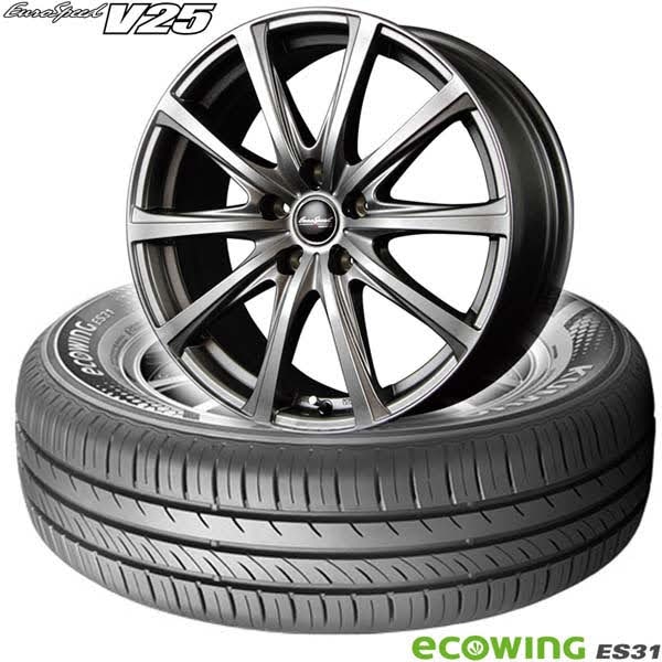 185/65R15 88Hå ecowing ES31ҥ ES31ӡEuroSpeed V25ҥ桼ԡ V25ӡåۥ4ܥå