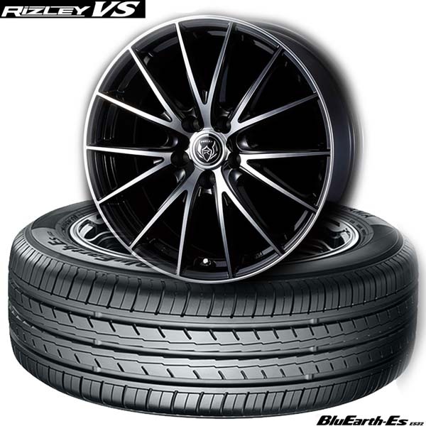 215/45R17 91V｜ヨコハマ BluEarth-Es ES32〈低燃費タイヤ〉＆RIZLEY 