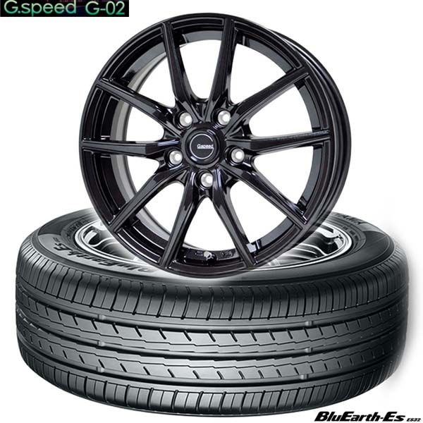 215/60R17 96Hå襳ϥ BluEarth-Es ES32ǳ񥿥ӡGSpeed G-02åۥ4ܥå