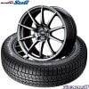 225/60R18 100Q〈4本セット〉|グッドイヤーICE NAVI 8 & SCHNEDER StaG|スタッドレスタイヤ&ホイールセット